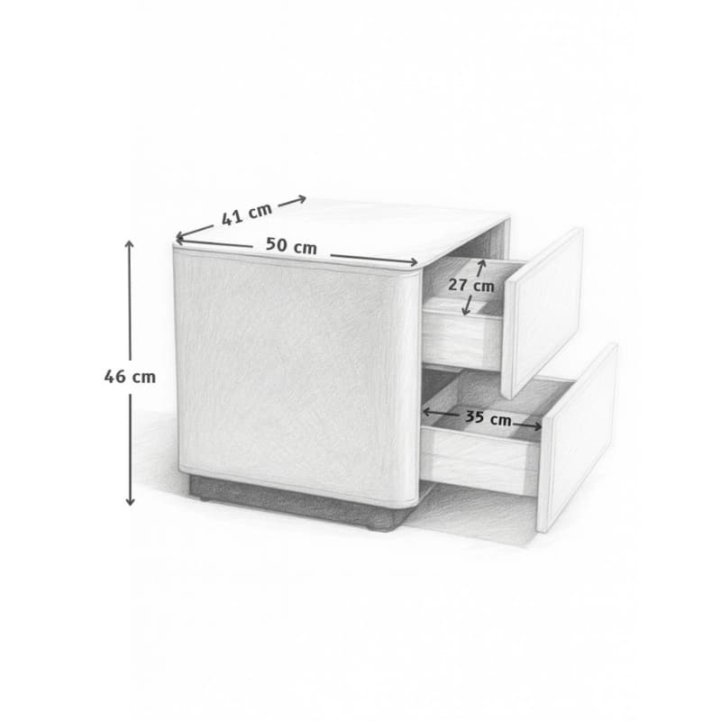 Capello bedside table