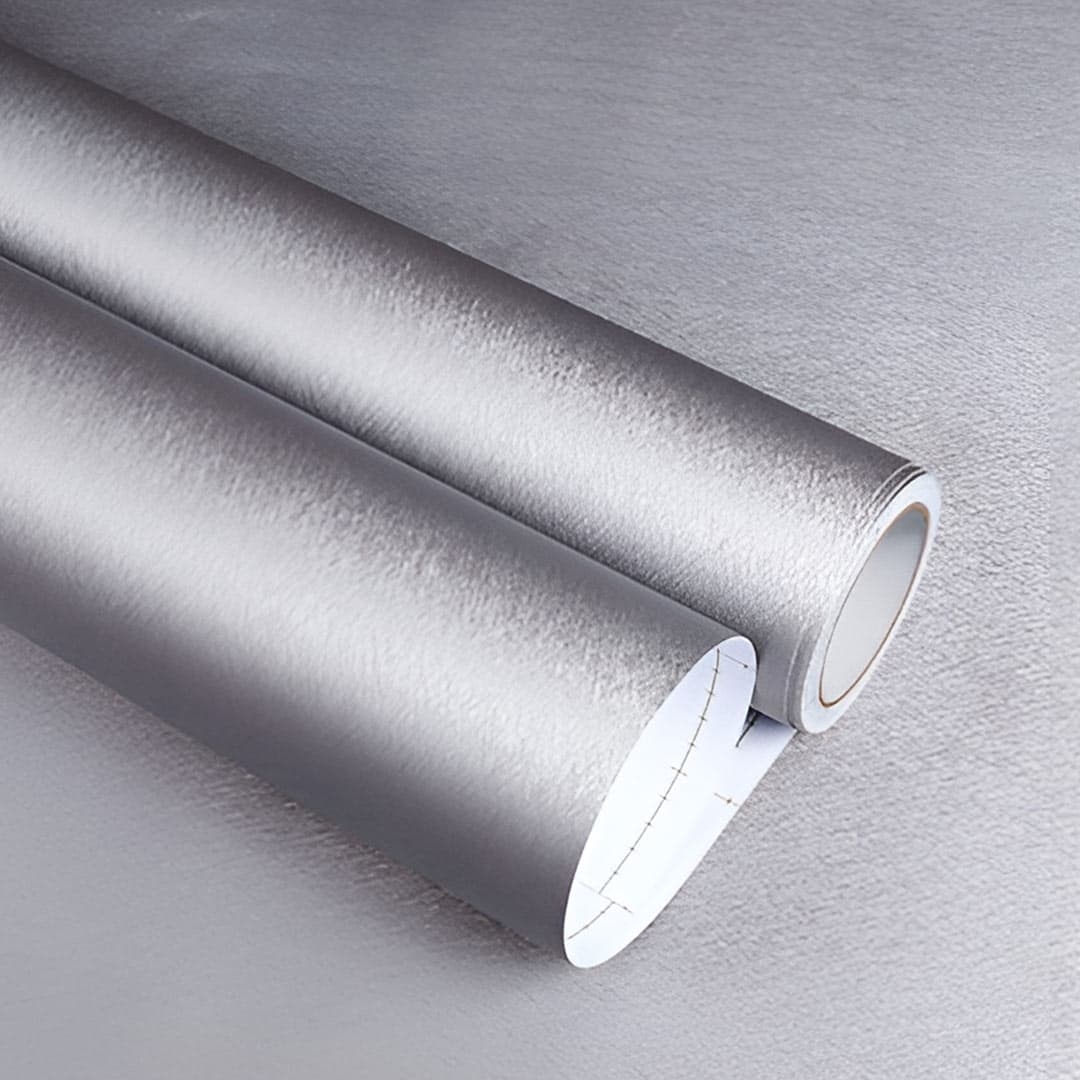 Metallic Silver Vinyl