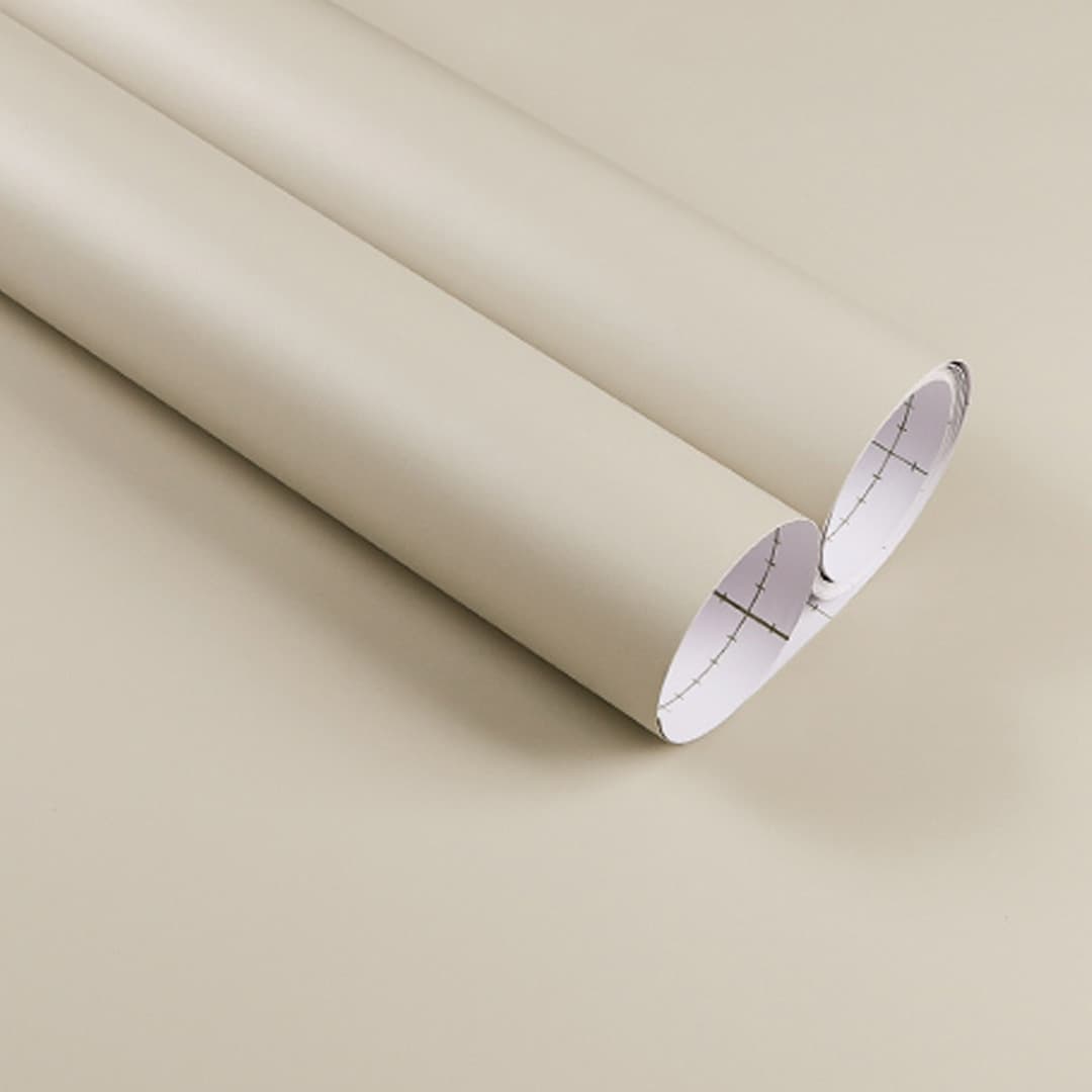 Off White Vinyl Film